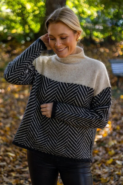 Gia™ - Luksus Cashmere Rullekrave Sweater