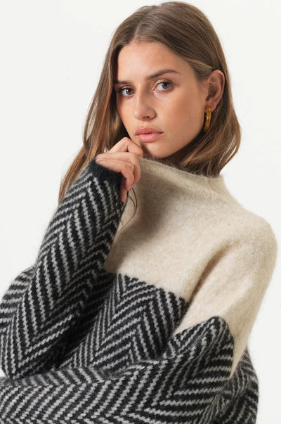 Gia™ - Luksus Cashmere Rullekrave Sweater