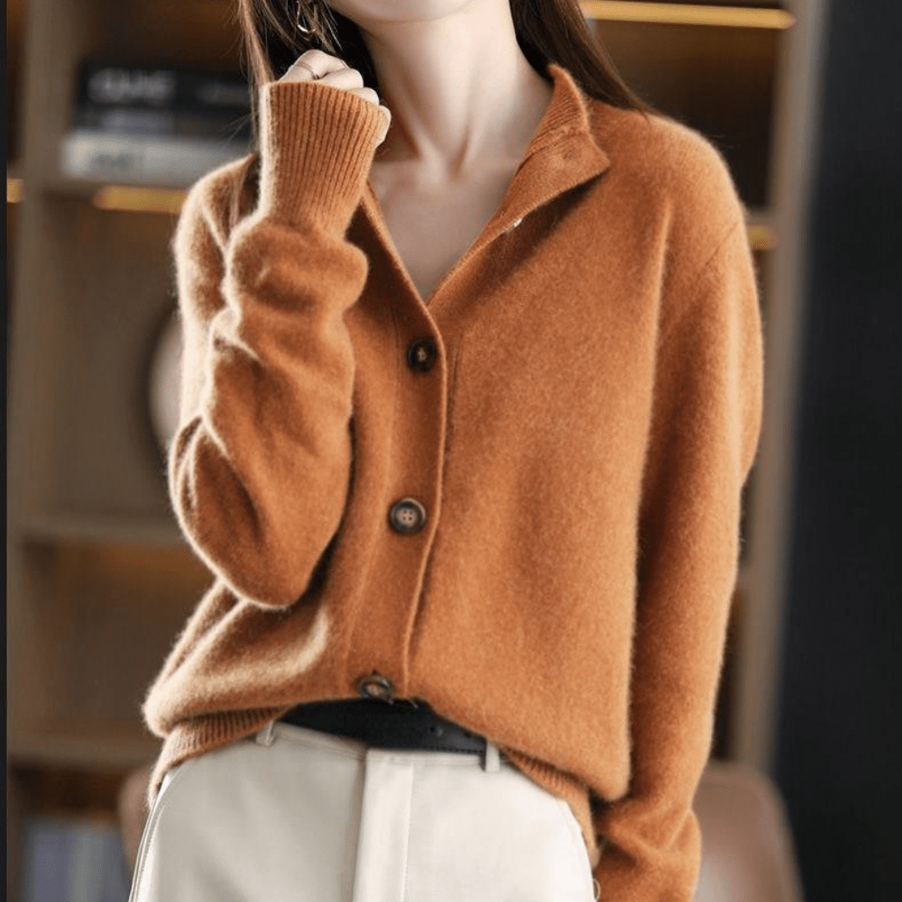 Annie™ | Strik-Cashmere-Gilet