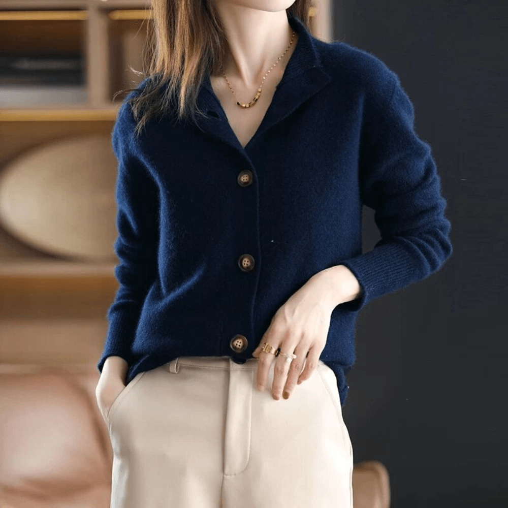 Annie™ | Strik-Cashmere-Gilet